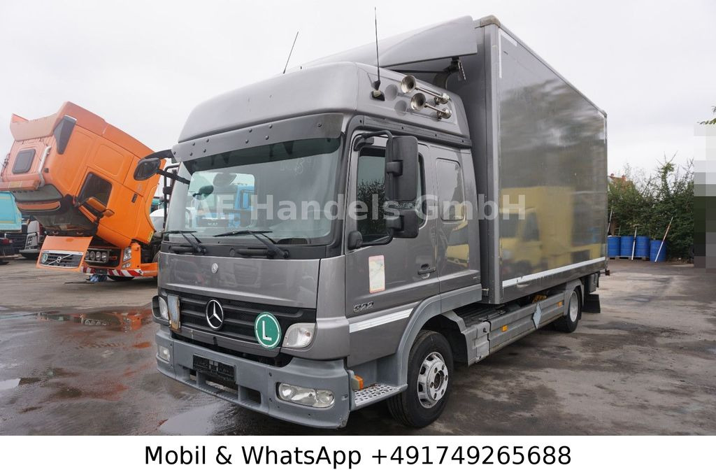 Mercedes-Benz Atego II 822 L BL *Manual/LBW//Kamera/Klima/AHK - Carrinha de contentor: foto 1 Mercedes-Benz Atego II 822 L BL *Manual/LBW//Kamera/Klima/AHK - Carrinha de contentor: foto 1
