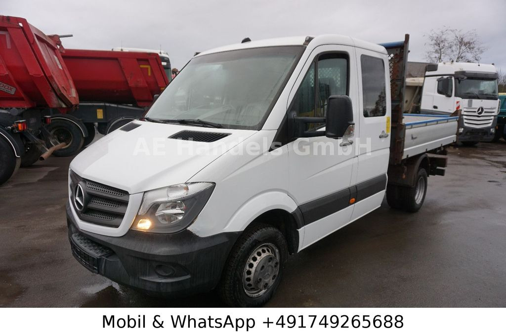 Furgão caixa aberta, Carrinha cabine dupla Mercedes-Benz Sprinter III 416 Doka *Manual/Klima/AHK/5To.: foto 11