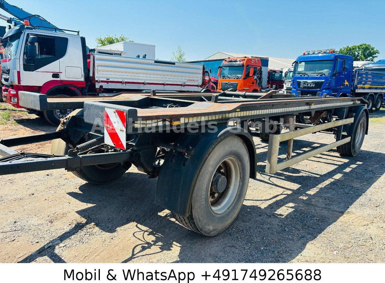 Reboque ampliroll/ Multibenne Müller-Mitteltal RA 18 Schlitten Drehschemel *TÜV-11.2025: foto 7
