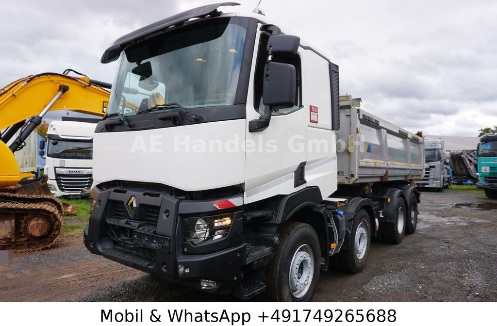 Renault C520 BB 8x4 *MEILLER-13m³ / Bordmatik / AHK - Caminhão basculante: foto 1 Renault C520 BB 8x4 *MEILLER-13m³ / Bordmatik / AHK - Caminhão basculante: foto 1