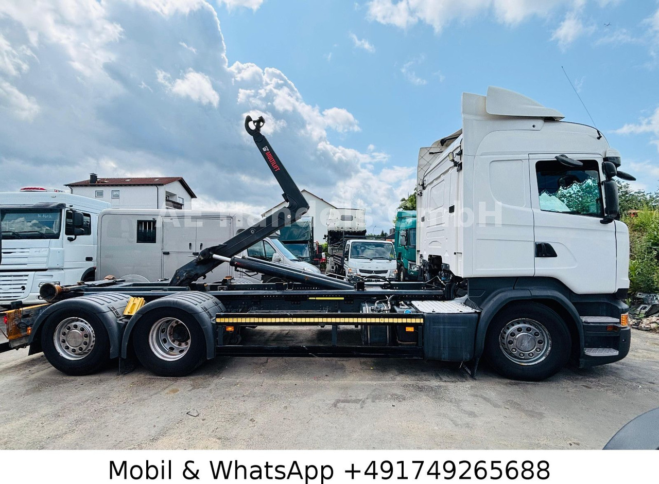 Scania R450 LL 6x2 *Retarder/Hiab-OPT20S59/Standklima - Caminhão polibenne: foto 3 Scania R450 LL 6x2 *Retarder/Hiab-OPT20S59/Standklima - Caminhão polibenne: foto 3