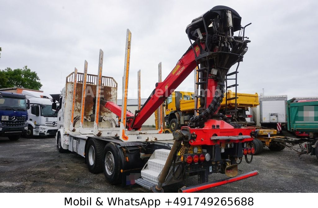 Scania R580 V8 Highline Palfinger-M120L97 *Retarder/ACC - Caminhão florestal, Caminhão grua: foto 5 Scania R580 V8 Highline Palfinger-M120L97 *Retarder/ACC - Caminhão florestal, Caminhão grua: foto 5