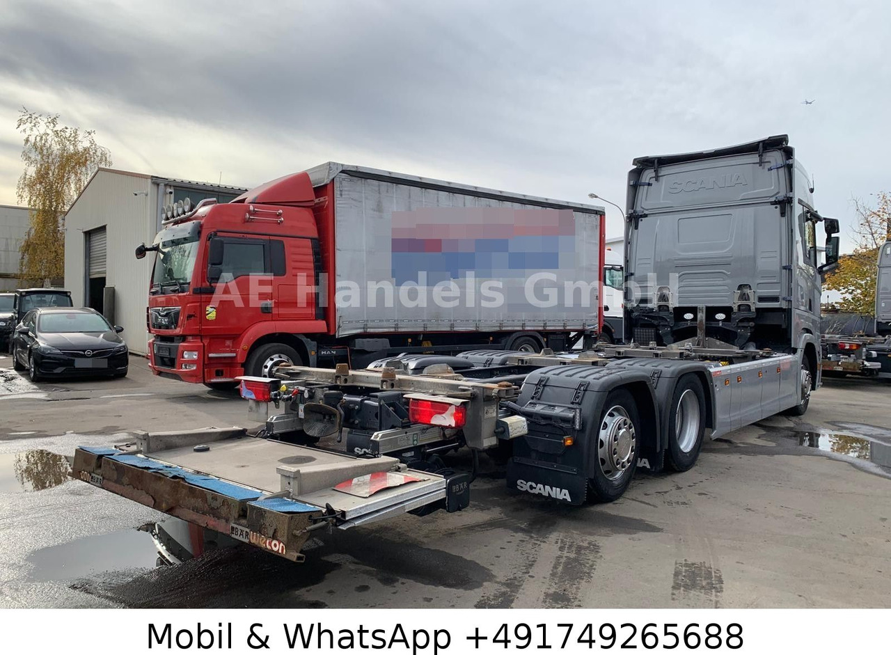 Scania S450 HighLine BDF *Retarder/Lenk+Lift/Multi/LBW - Caminhão transportador de contêineres/ Caixa móvel: foto 5 Scania S450 HighLine BDF *Retarder/Lenk+Lift/Multi/LBW - Caminhão transportador de contêineres/ Caixa móvel: foto 5