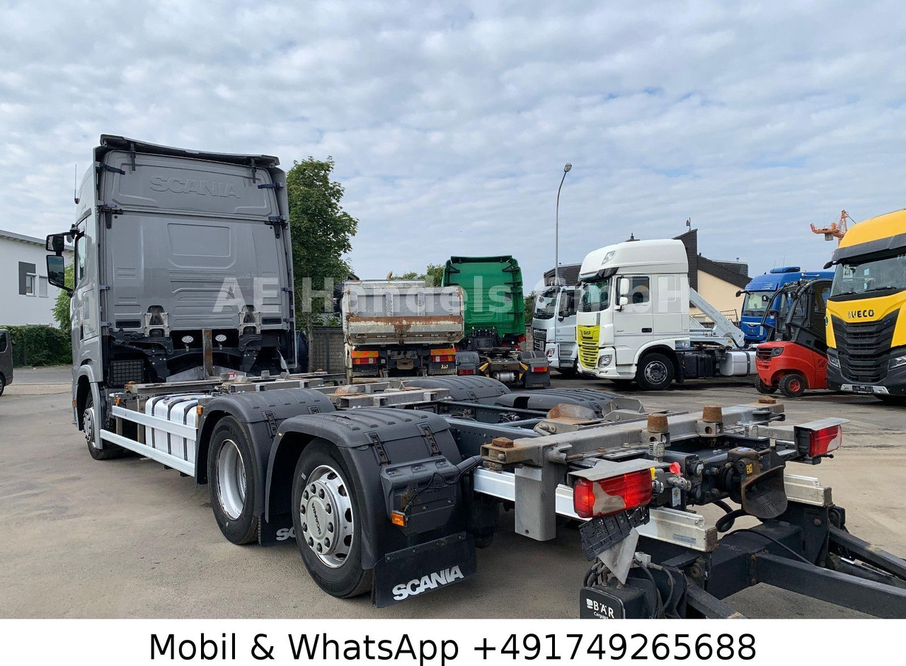 Scania S450 HighLine BDF *Retarder/Lenk+Lift/Multi/LBW - Caminhão transportador de contêineres/ Caixa móvel: foto 4 Scania S450 HighLine BDF *Retarder/Lenk+Lift/Multi/LBW - Caminhão transportador de contêineres/ Caixa móvel: foto 4