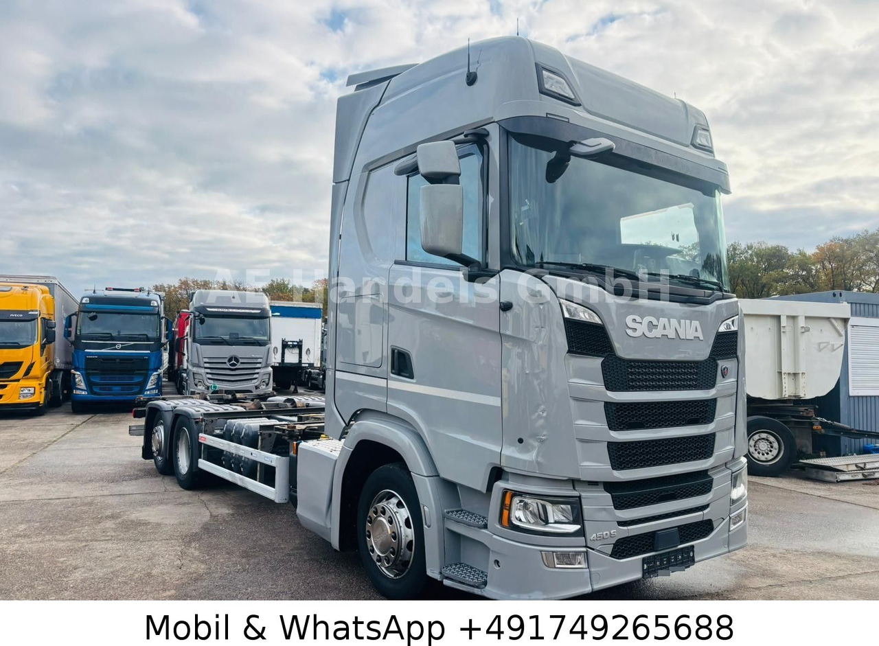 Scania S450 HighLine BDF *Retarder/Lenk+Lift/Multi/LBW - Caminhão chassi: foto 1 Scania S450 HighLine BDF *Retarder/Lenk+Lift/Multi/LBW - Caminhão chassi: foto 1