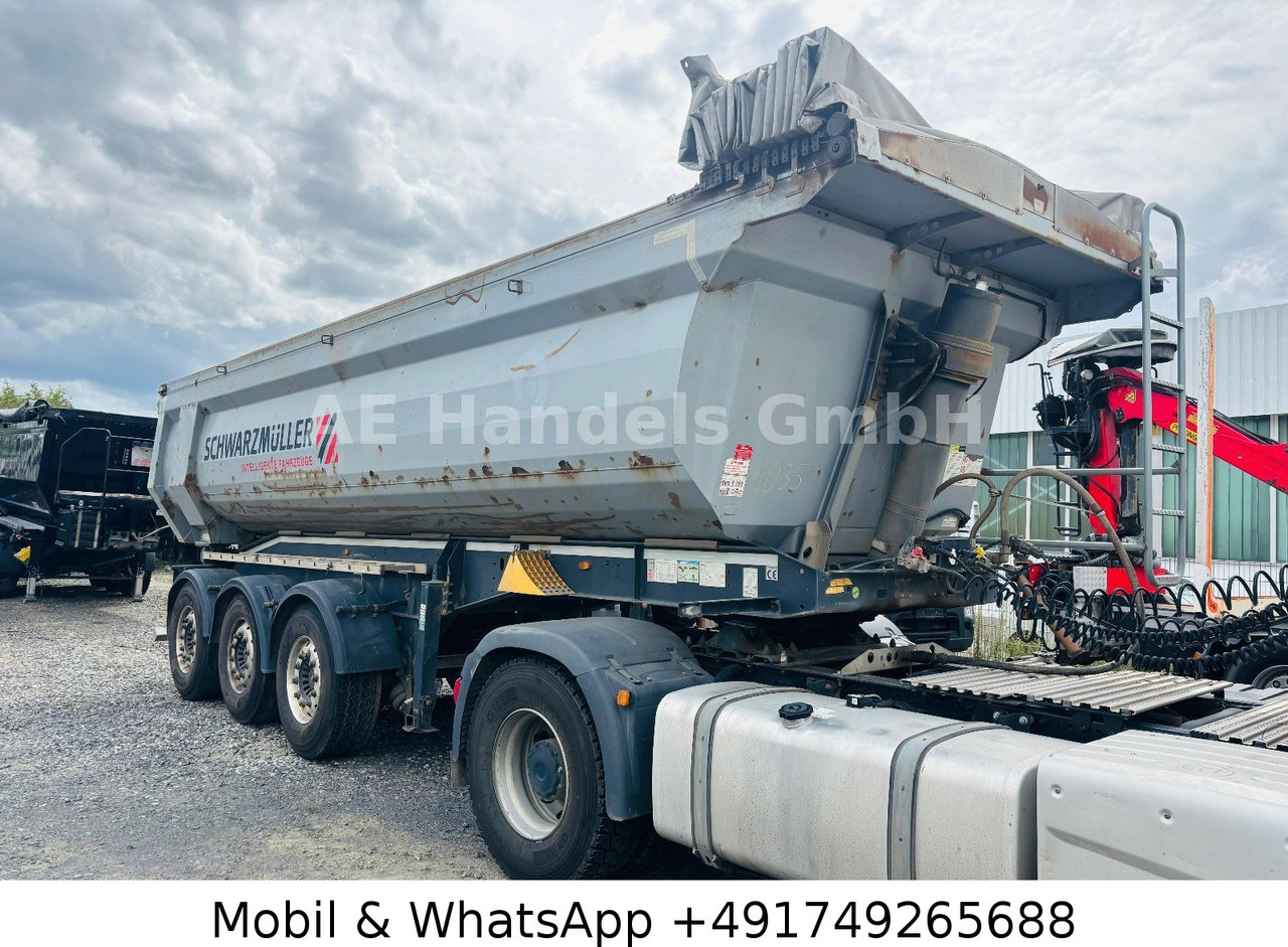 Schwarzmüller SK Stahl *24m³/Hardox/Alcoa/E-Verdeck/Wabco - Semireboque basculante: foto 2 Schwarzmüller SK Stahl *24m³/Hardox/Alcoa/E-Verdeck/Wabco - Semireboque basculante: foto 2