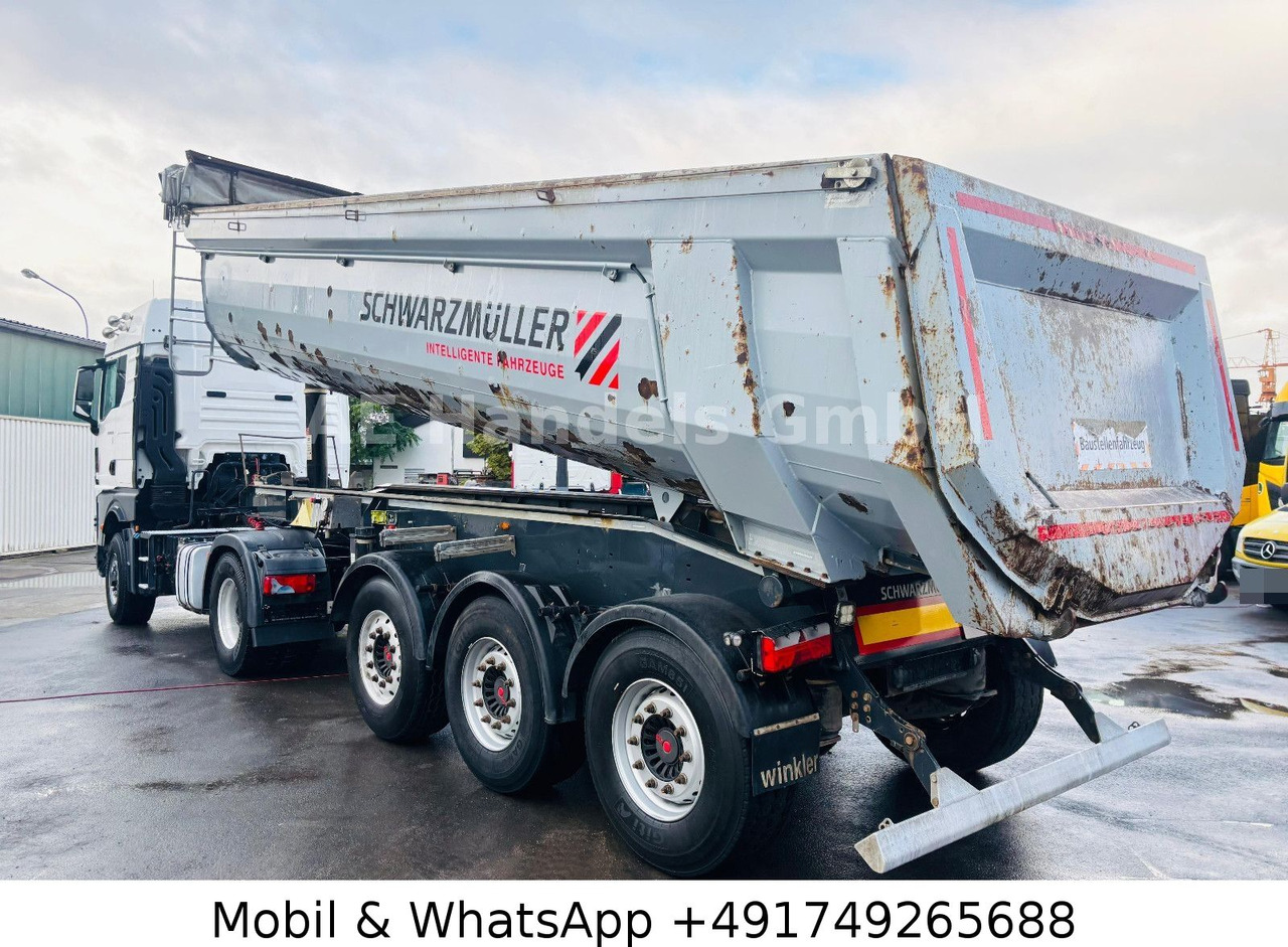 Schwarzmüller SK Stahl *24m³/Hardox/Alcoa/E-Verdeck/Wabco - Semireboque basculante: foto 3 Schwarzmüller SK Stahl *24m³/Hardox/Alcoa/E-Verdeck/Wabco - Semireboque basculante: foto 3