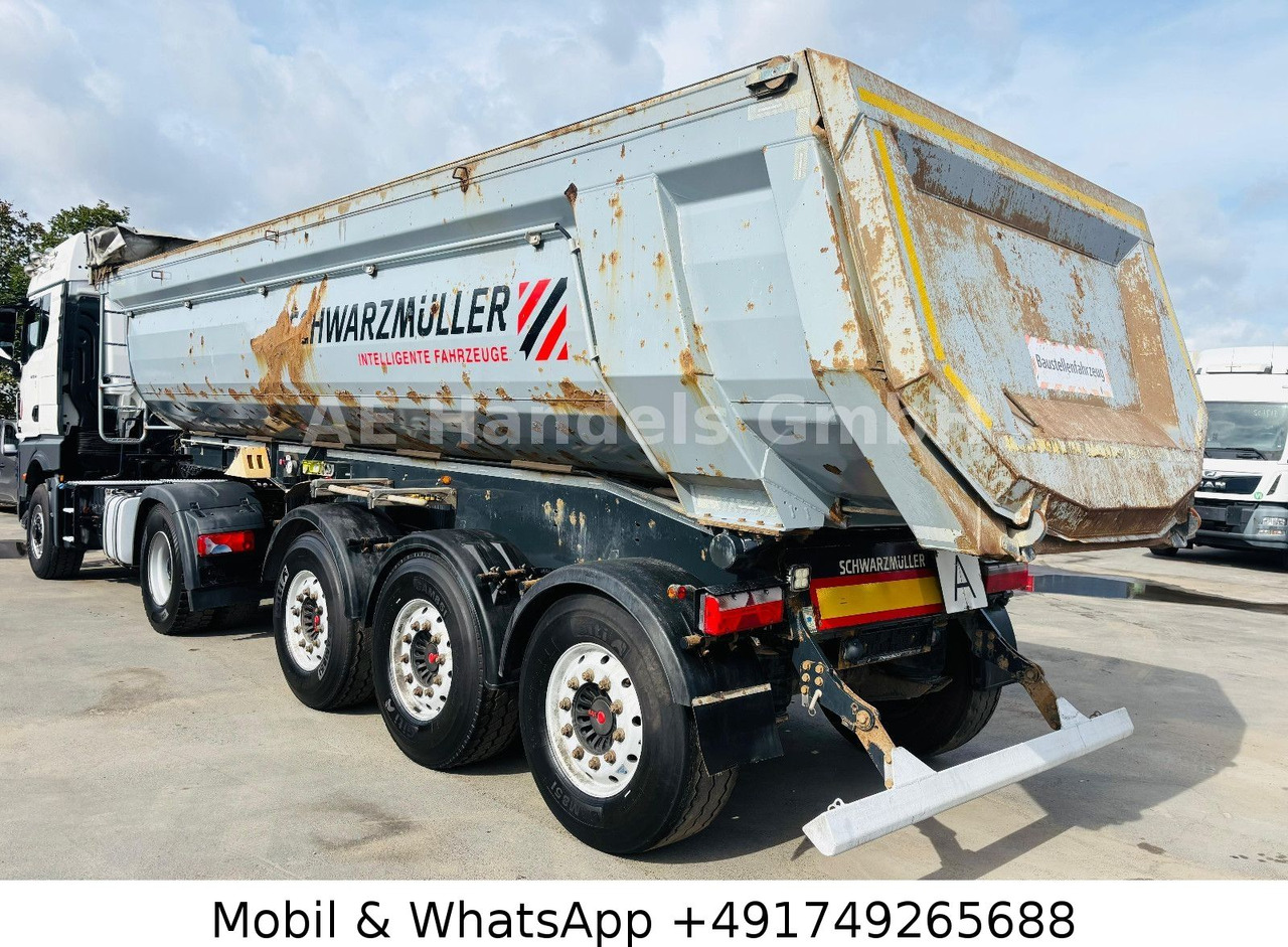 Schwarzmüller SK Stahl *24m³/Hardox/Alcoa/E-Verdeck/Wabco - Semireboque basculante: foto 4 Schwarzmüller SK Stahl *24m³/Hardox/Alcoa/E-Verdeck/Wabco - Semireboque basculante: foto 4