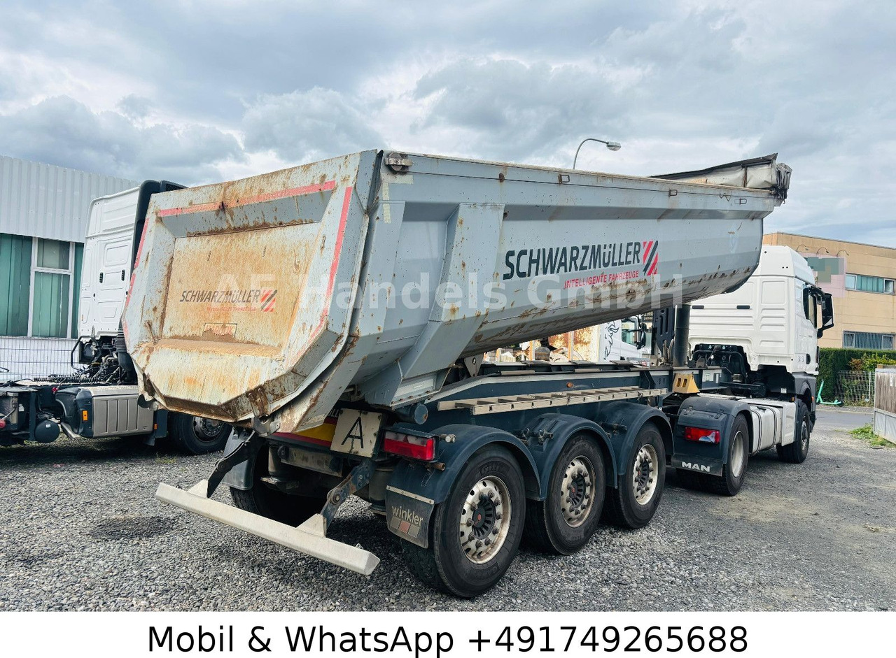 Schwarzmüller SK Stahl *24m³/Hardox/Alcoa/E-Verdeck/Wabco - Semireboque basculante: foto 4 Schwarzmüller SK Stahl *24m³/Hardox/Alcoa/E-Verdeck/Wabco - Semireboque basculante: foto 4