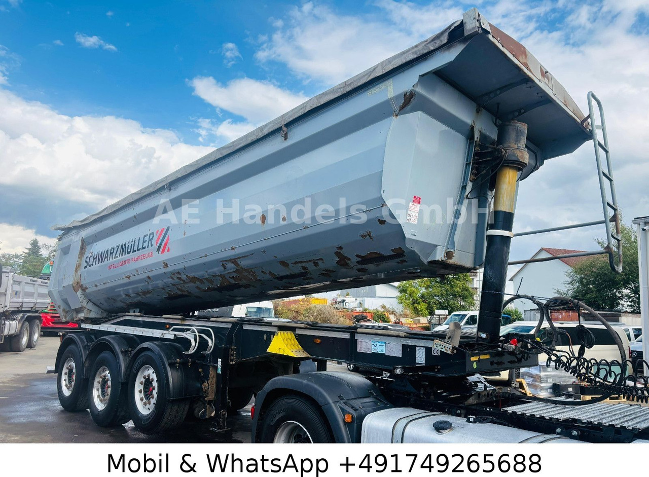 Schwarzmüller SK Stahl *24m³/Hardox/Alcoa/E-Verdeck/Wabco - Semireboque basculante: foto 1 Schwarzmüller SK Stahl *24m³/Hardox/Alcoa/E-Verdeck/Wabco - Semireboque basculante: foto 1