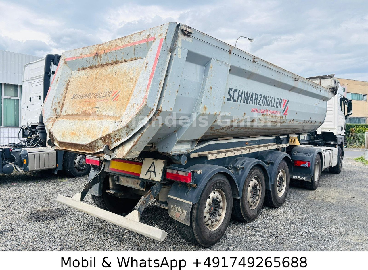 Schwarzmüller SK Stahl *24m³/Hardox/Alcoa/E-Verdeck/Wabco - Semireboque basculante: foto 5 Schwarzmüller SK Stahl *24m³/Hardox/Alcoa/E-Verdeck/Wabco - Semireboque basculante: foto 5