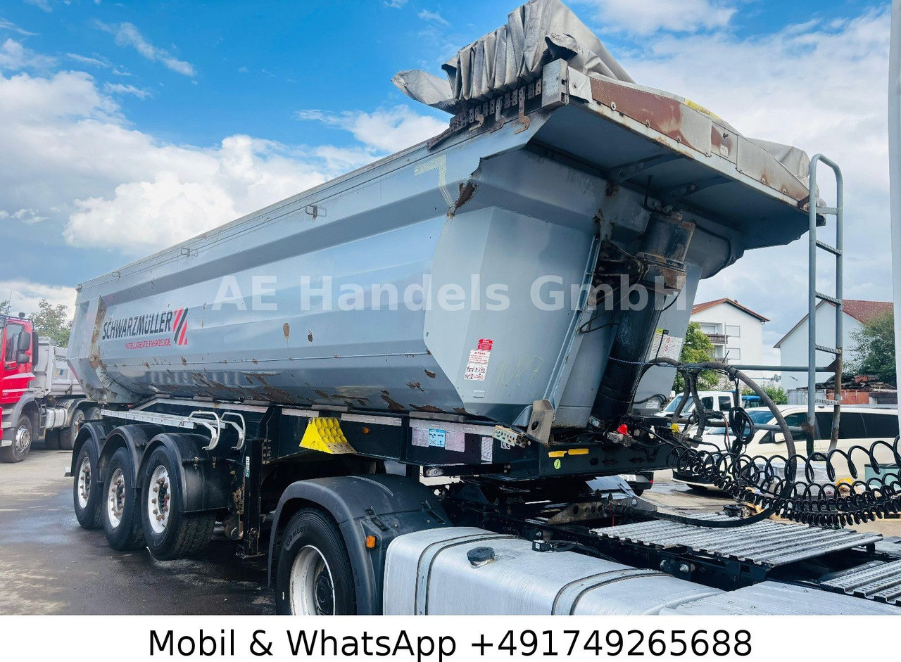 Schwarzmüller SK Stahl *24m³/Hardox/Alcoa/E-Verdeck/Wabco - Semireboque basculante: foto 2 Schwarzmüller SK Stahl *24m³/Hardox/Alcoa/E-Verdeck/Wabco - Semireboque basculante: foto 2