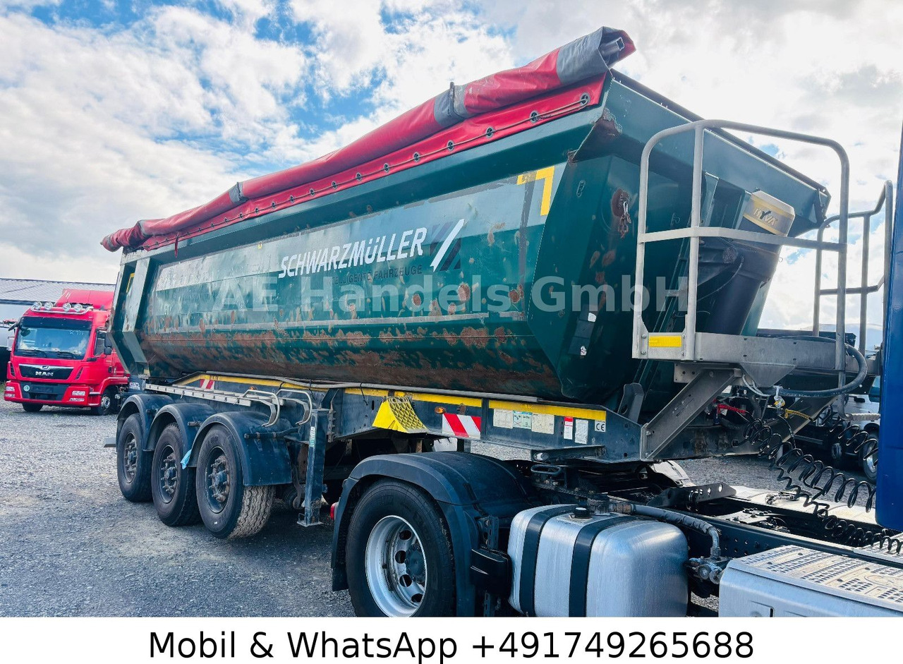 Schwarzmüller SK Stahl *30m³/Hardox/Lift/Scheibenbremsen - Semireboque basculante: foto 1 Schwarzmüller SK Stahl *30m³/Hardox/Lift/Scheibenbremsen - Semireboque basculante: foto 1