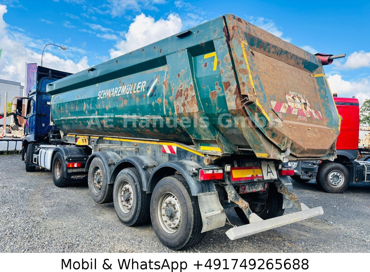 Schwarzmüller SK Stahl *30m³/Hardox/Lift/Scheibenbremsen - Semireboque basculante: foto 5 Schwarzmüller SK Stahl *30m³/Hardox/Lift/Scheibenbremsen - Semireboque basculante: foto 5
