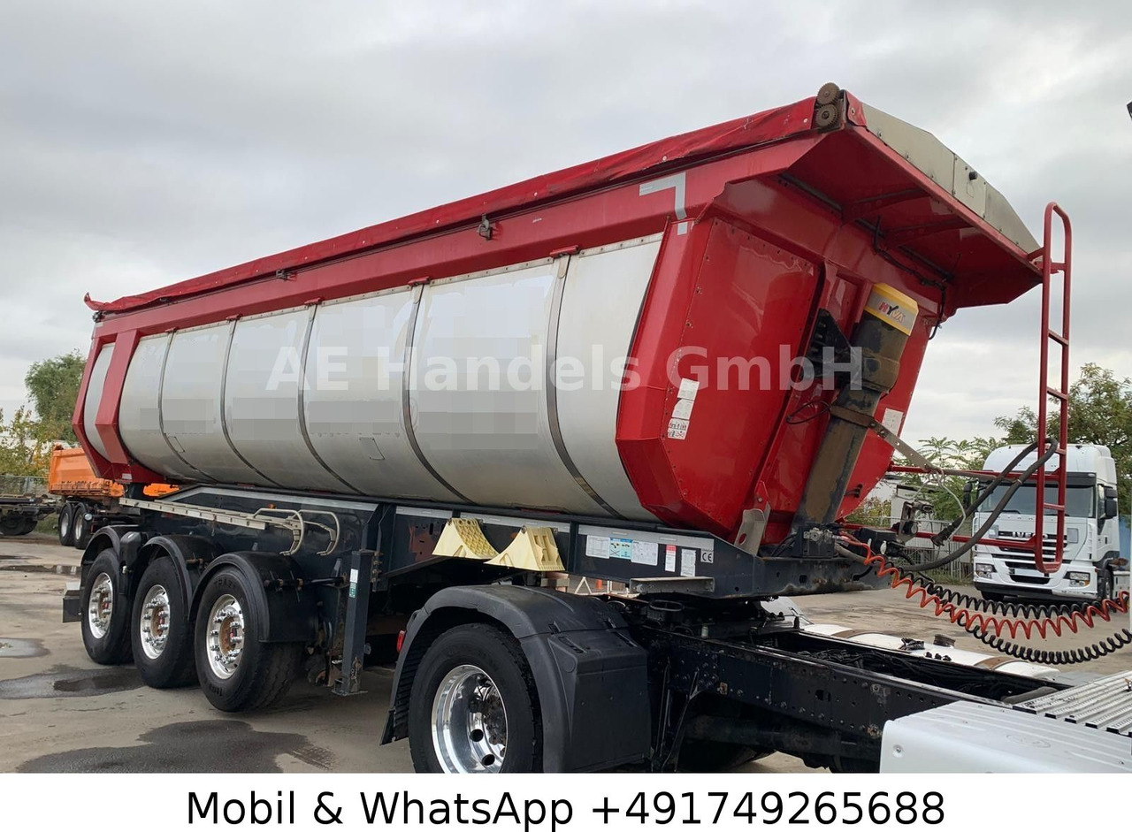 Schwarzmüller SK Thermo Stahl *28m³/E-Verdeck/Alcoa/Smartbaord - Semireboque basculante: foto 1 Schwarzmüller SK Thermo Stahl *28m³/E-Verdeck/Alcoa/Smartbaord - Semireboque basculante: foto 1