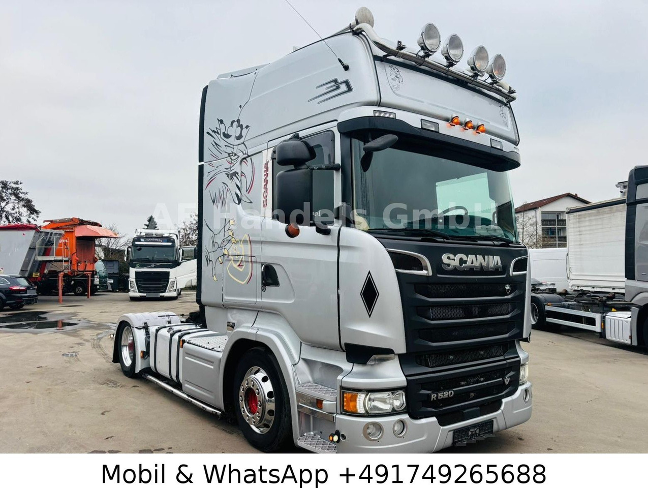 Scania R520 V8 TopLine LL Low *Retarder/Hubsattel/ACC - Tractor: foto 1 Scania R520 V8 TopLine LL Low *Retarder/Hubsattel/ACC - Tractor: foto 1