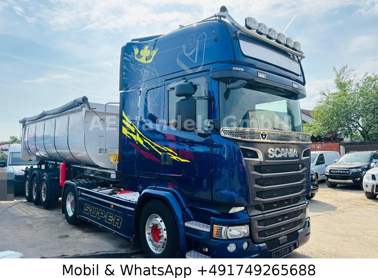 Tractor Scania R580 V8 TopLine LL *Retarder/Standklima/Hydr.: foto 27