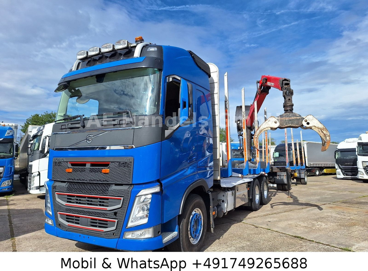 Volvo FH 540 Globe BL 6x4 Palfinger M12L80 *Retarder - Caminhão florestal, Caminhão grua: foto 1 Volvo FH 540 Globe BL 6x4 Palfinger M12L80 *Retarder - Caminhão florestal, Caminhão grua: foto 1
