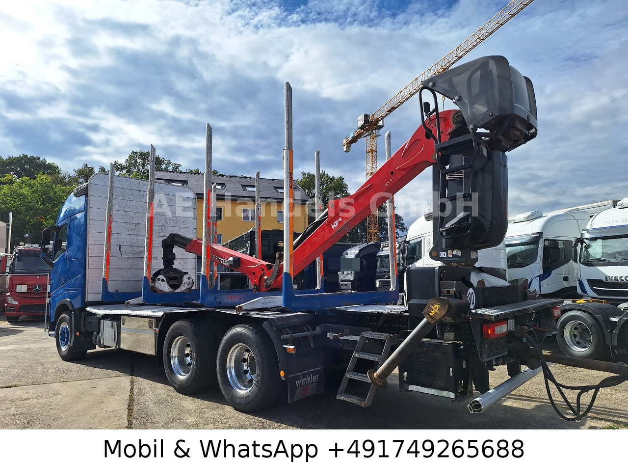 Volvo FH 540 Globe BL 6x4 Palfinger M12L80 *Retarder - Caminhão florestal, Caminhão grua: foto 5 Volvo FH 540 Globe BL 6x4 Palfinger M12L80 *Retarder - Caminhão florestal, Caminhão grua: foto 5