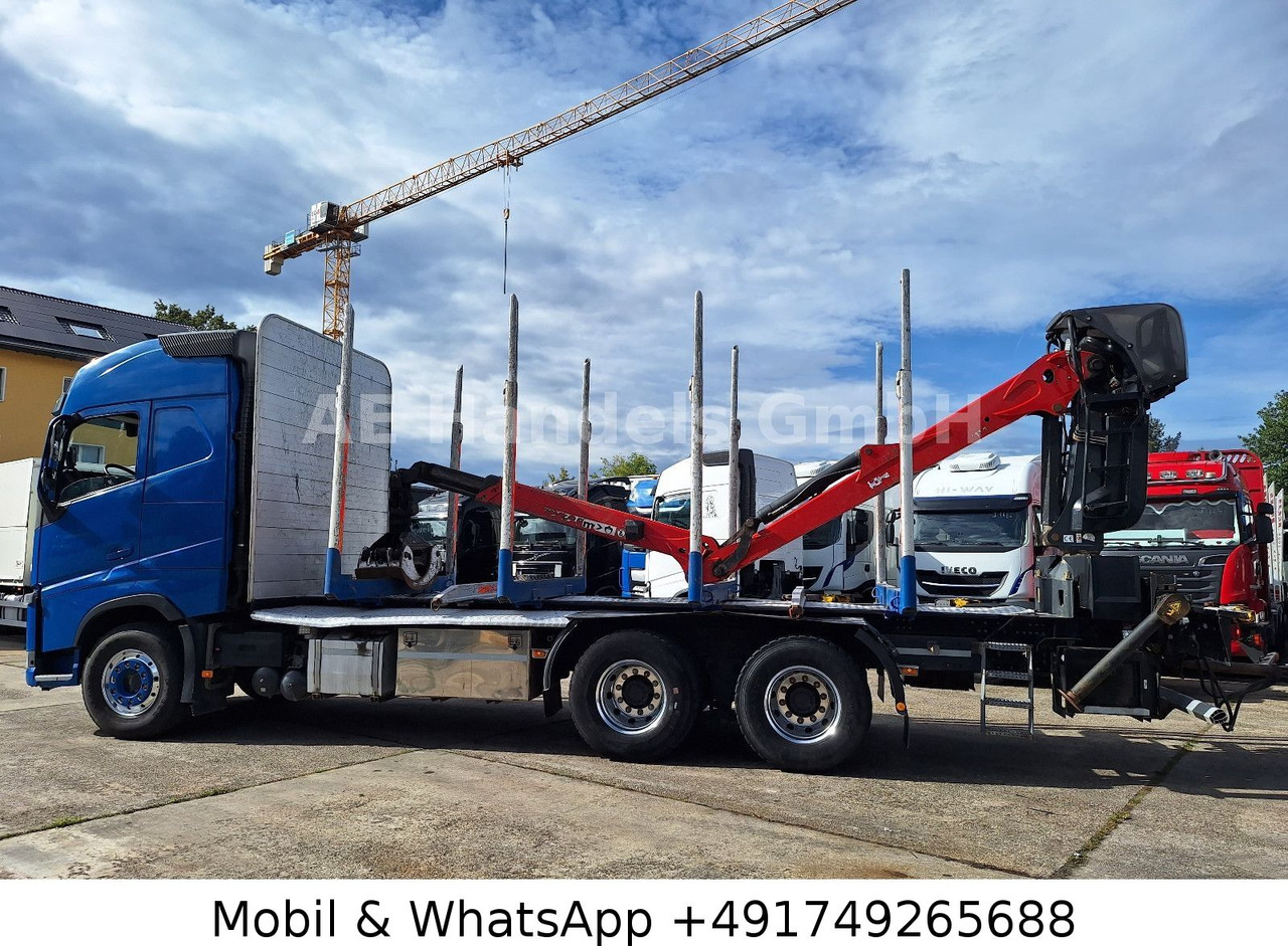 Volvo FH 540 Globe BL 6x4 Palfinger M12L80 *Retarder - Caminhão florestal, Caminhão grua: foto 4 Volvo FH 540 Globe BL 6x4 Palfinger M12L80 *Retarder - Caminhão florestal, Caminhão grua: foto 4