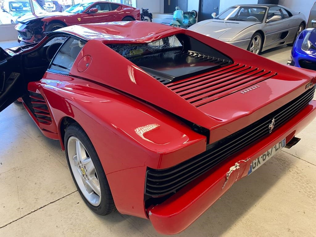 Automóvel Ferrari 512 TR TESTAROSSA F110HB Origine Française: foto 26