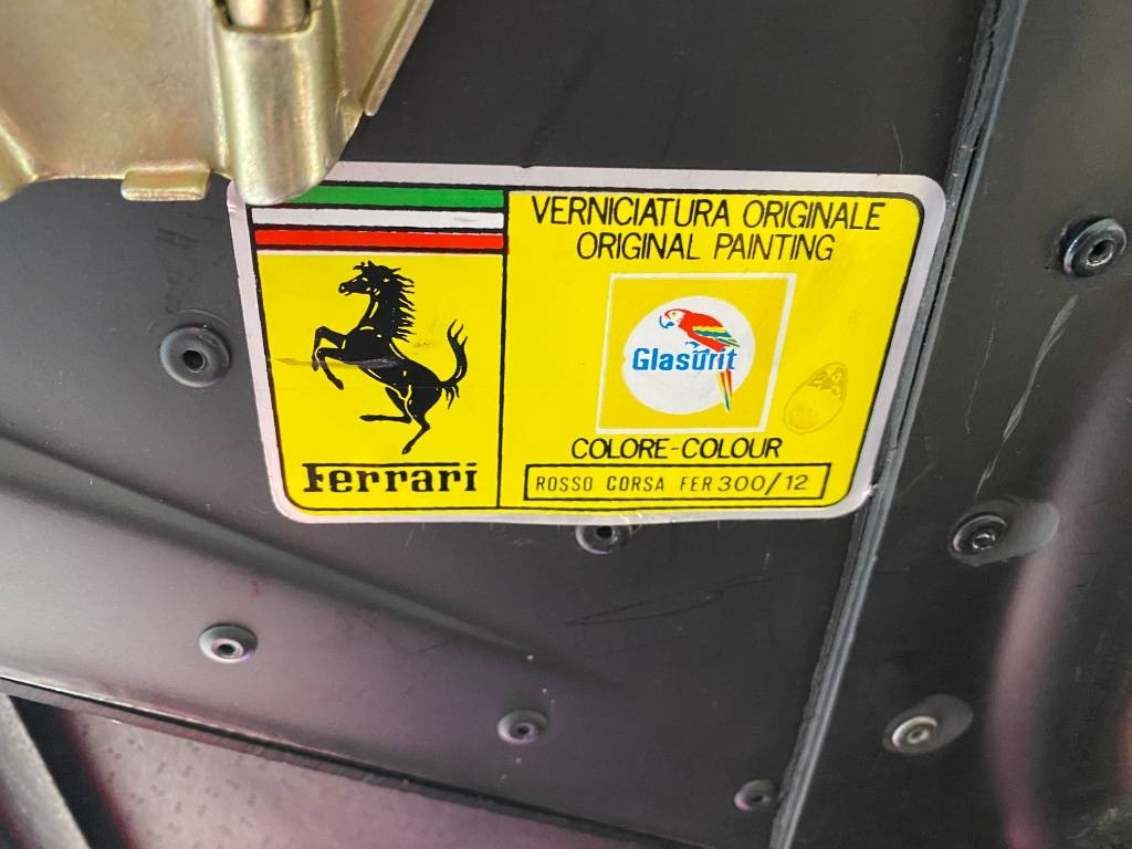 Automóvel Ferrari 512 TR TESTAROSSA F110HB Origine Française: foto 11
