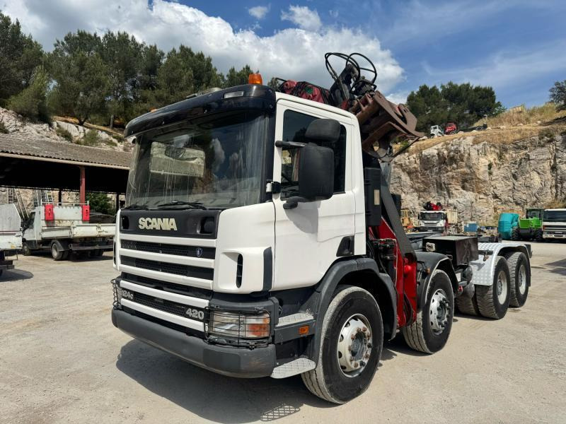 Scania C 124 420 - Caminhão polibenne: foto 1 Scania C 124 420 - Caminhão polibenne: foto 1
