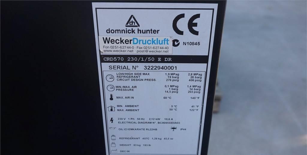 INNE OSUSZACZ ZIĘBNICZY DOMNICK HUNTER 9,50M3/MIN - Compressor de ar: foto 2 INNE OSUSZACZ ZIĘBNICZY DOMNICK HUNTER 9,50M3/MIN - Compressor de ar: foto 2