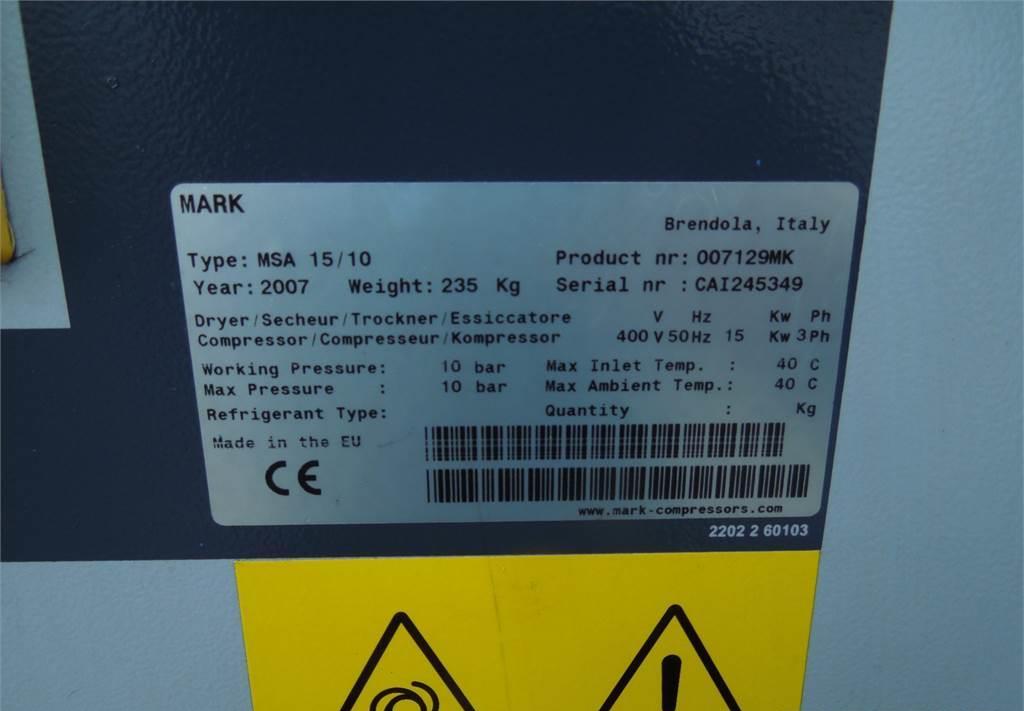 MARK KOMPRESOR ŚRUBOWY 15KW - Compressor de ar: foto 3 MARK KOMPRESOR ŚRUBOWY 15KW - Compressor de ar: foto 3