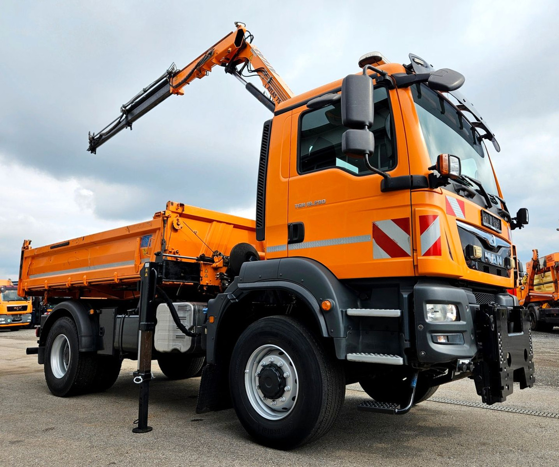 MAN TGM 18.290 4x4 Atlas 75.2 Kran Funk Euro6 - Caminhão basculante, Caminhão grua: foto 4 MAN TGM 18.290 4x4 Atlas 75.2 Kran Funk Euro6 - Caminhão basculante, Caminhão grua: foto 4