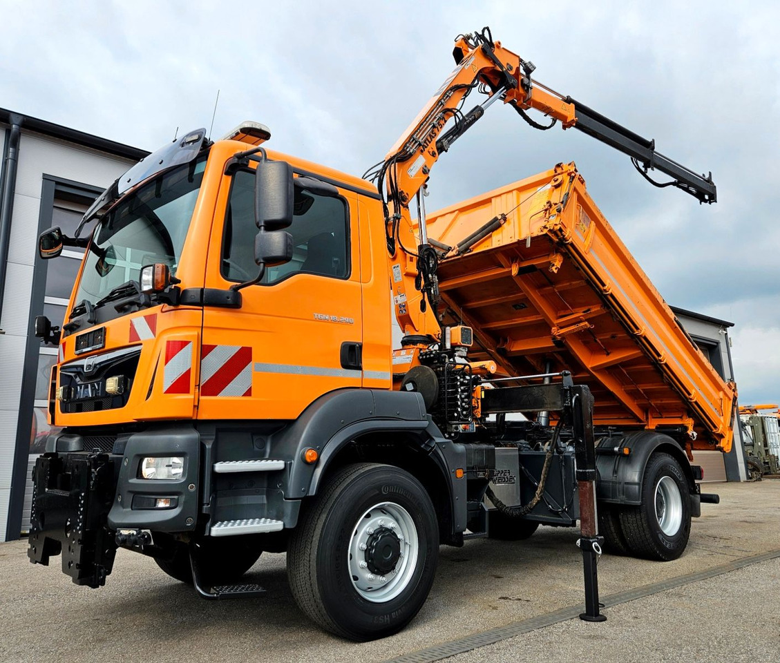 MAN TGM 18.290 4x4 Atlas 75.2 Kran Funk Euro6 - Caminhão basculante, Caminhão grua: foto 5 MAN TGM 18.290 4x4 Atlas 75.2 Kran Funk Euro6 - Caminhão basculante, Caminhão grua: foto 5