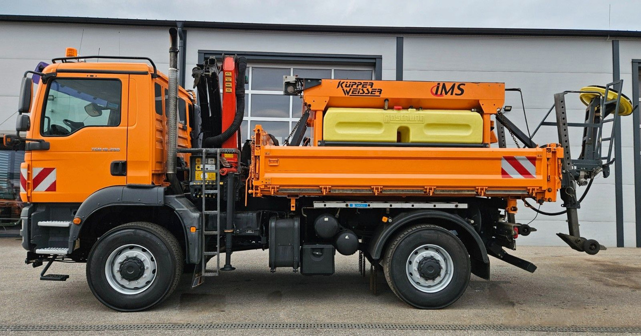 MAN TGM 18.290 4x4 Palfinger PK7001 Kran Funk Euro5 - Caminhão basculante, Caminhão grua: foto 5 MAN TGM 18.290 4x4 Palfinger PK7001 Kran Funk Euro5 - Caminhão basculante, Caminhão grua: foto 5