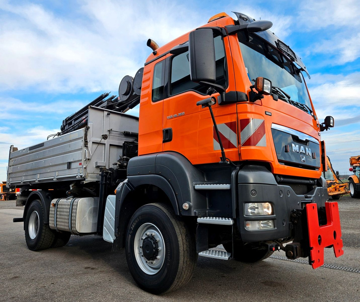 MAN TGS 18.360 4x4 BL HIAB Funk Kran Euro5 - Caminhão basculante, Caminhão grua: foto 1 MAN TGS 18.360 4x4 BL HIAB Funk Kran Euro5 - Caminhão basculante, Caminhão grua: foto 1