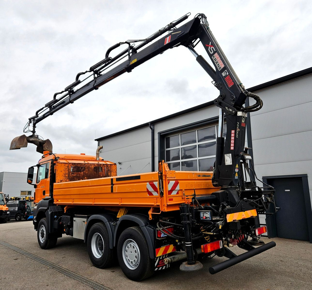 MAN TGS 28.360 6x4-4 HIAB 144E-4 Kran Euro5 - Caminhão basculante, Caminhão grua: foto 3 MAN TGS 28.360 6x4-4 HIAB 144E-4 Kran Euro5 - Caminhão basculante, Caminhão grua: foto 3