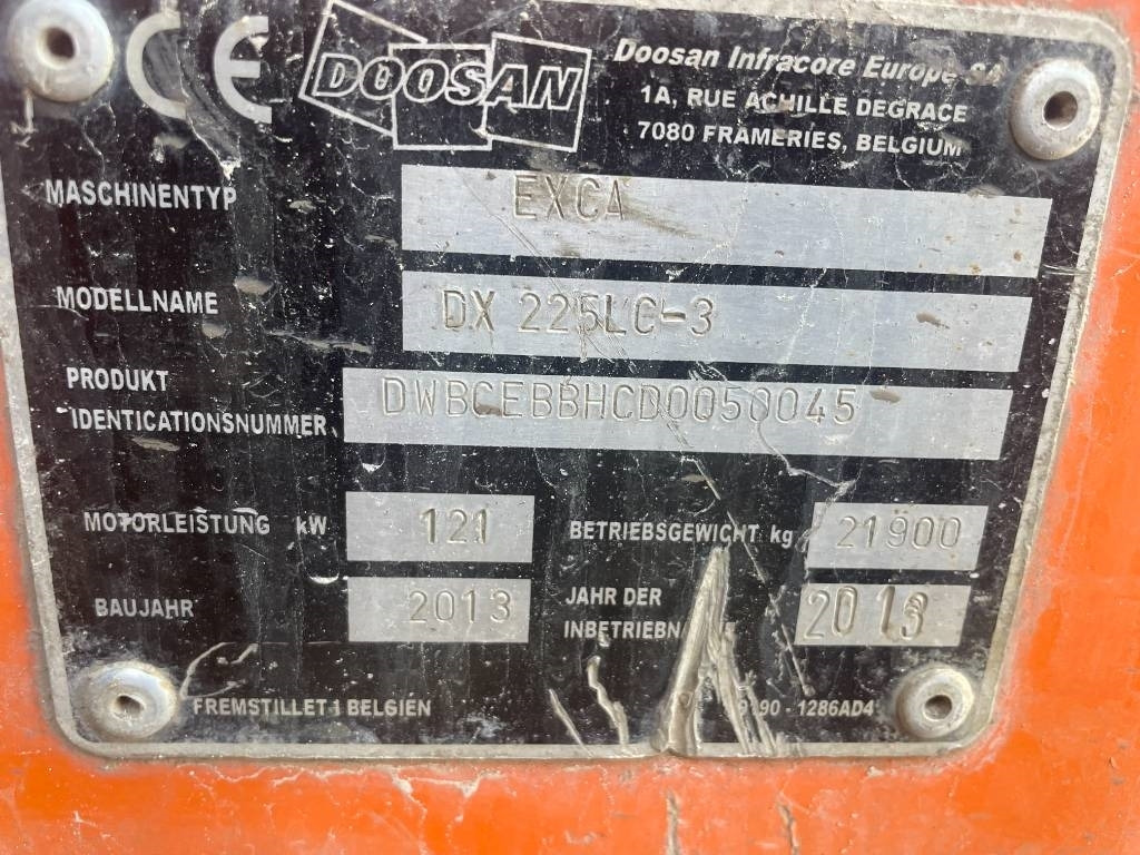 Escavadora de rastos Doosan EXCA: foto 12