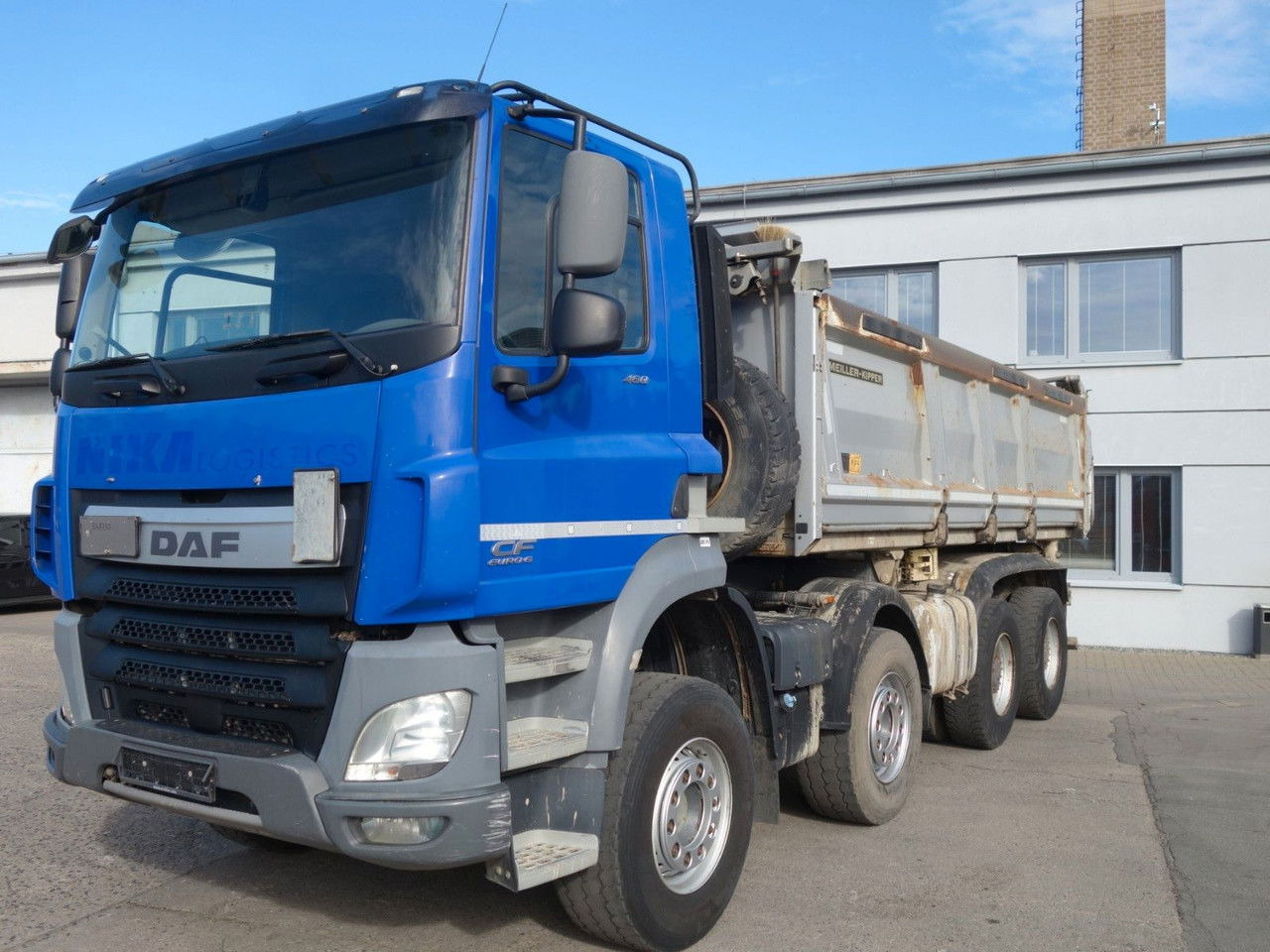 DAF CF 460 FAD, 8x4, Meiller Kipper - Caminhão basculante: foto 1 DAF CF 460 FAD, 8x4, Meiller Kipper - Caminhão basculante: foto 1