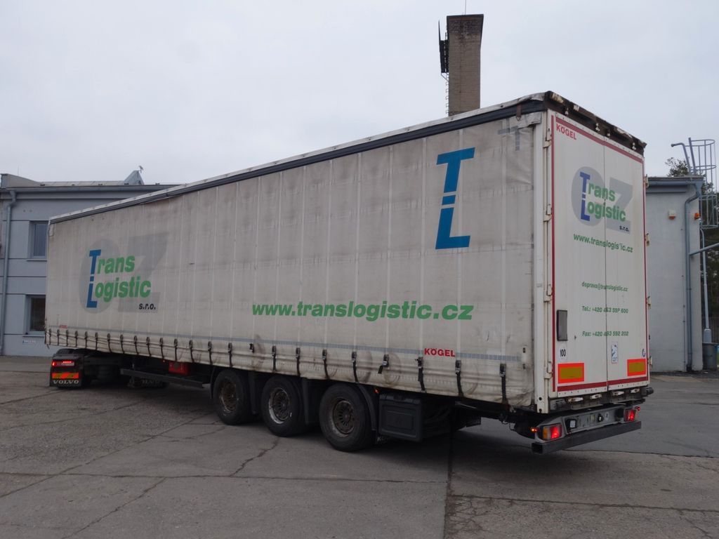 Kögel SN24 MEGA, Liftachse, SAF Achsen - Semi-reboque de lona: foto 4 Kögel SN24 MEGA, Liftachse, SAF Achsen - Semi-reboque de lona: foto 4