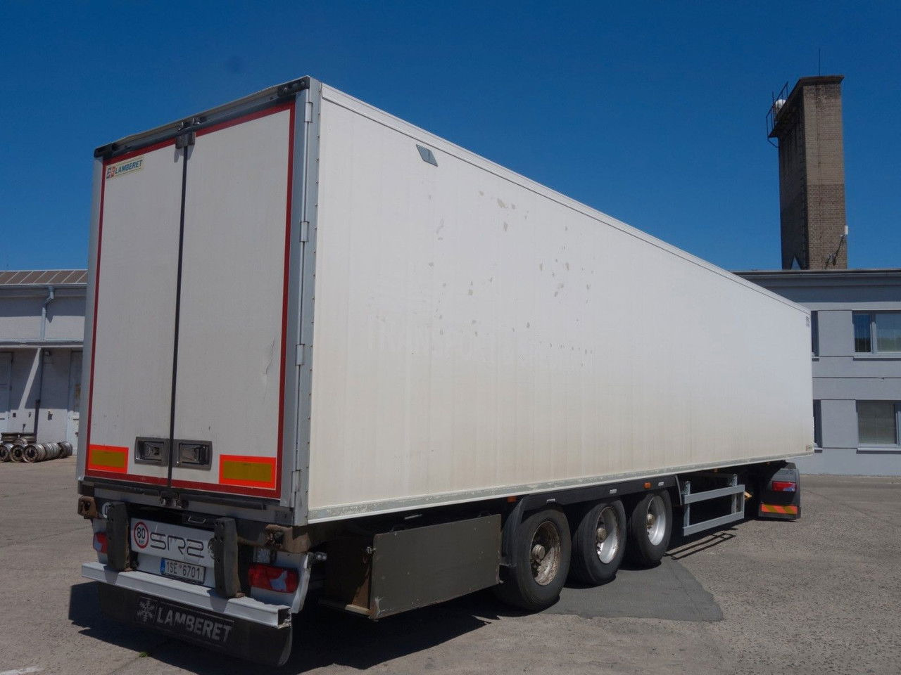 LAMBERET LVF S3 mit Carrier 1300, 2.400 BtS. - Semireboque frigorífico: foto 4 LAMBERET LVF S3 mit Carrier 1300, 2.400 BtS. - Semireboque frigorífico: foto 4