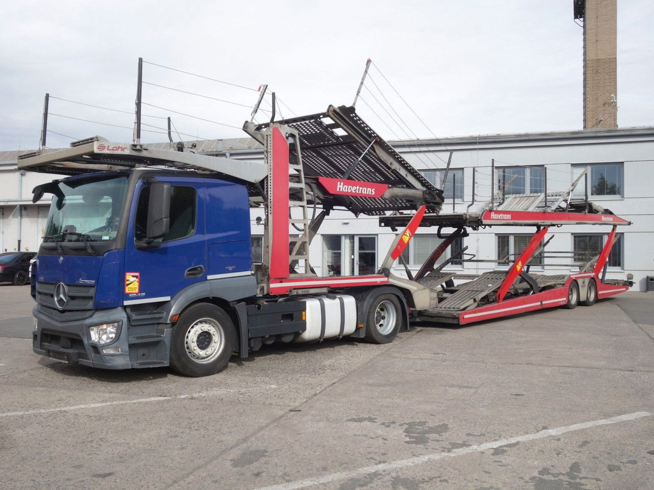 Mercedes-Benz Actros 1843 mit Euro Lohr, Retarder, VDI Certifi - Caminhão transporte de veículos: foto 2 Mercedes-Benz Actros 1843 mit Euro Lohr, Retarder, VDI Certifi - Caminhão transporte de veículos: foto 2