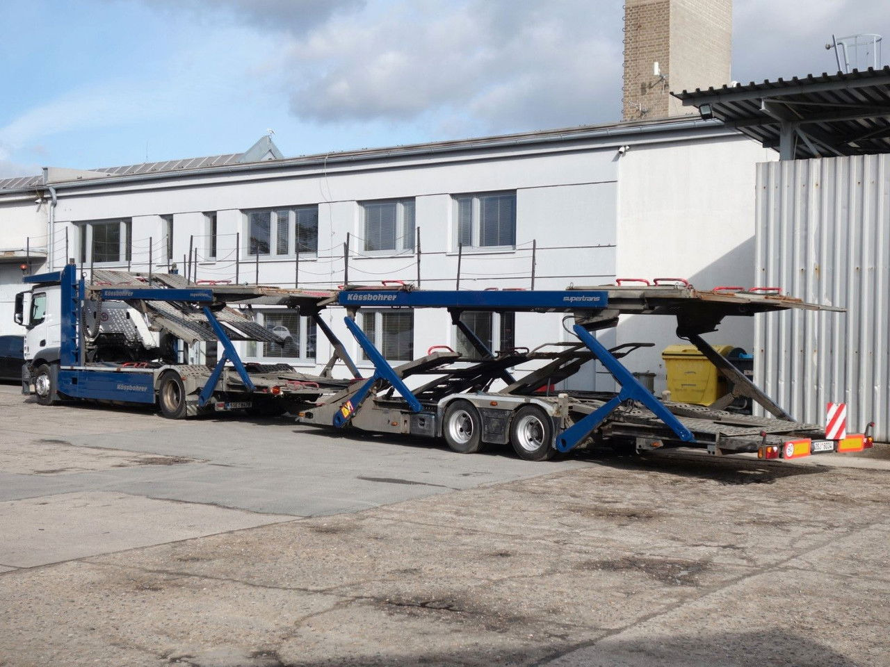 Mercedes-Benz Actros 1843 mit Kässbohrer Supertrans/Supertrans - Caminhão transporte de veículos: foto 4 Mercedes-Benz Actros 1843 mit Kässbohrer Supertrans/Supertrans - Caminhão transporte de veículos: foto 4