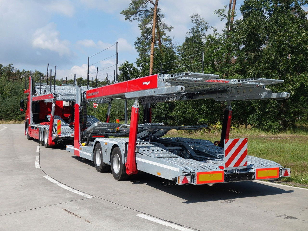 Volvo FM 460 6x2 Kassbohre Metago Pro / Intago tt, VDI - Caminhão transporte de veículos: foto 3 Volvo FM 460 6x2 Kassbohre Metago Pro / Intago tt, VDI - Caminhão transporte de veículos: foto 3