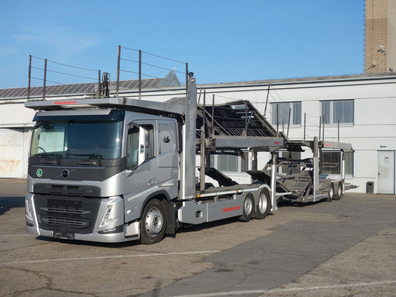 Volvo FM 460 6x2 Kassbohrer Metago / Intago tt, VDI - Caminhão transporte de veículos: foto 1 Volvo FM 460 6x2 Kassbohrer Metago / Intago tt, VDI - Caminhão transporte de veículos: foto 1