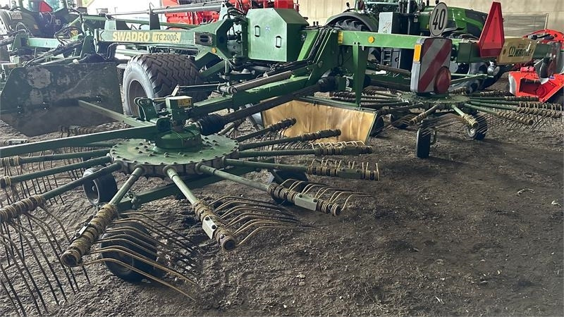 Krone Swadro 2000 TC  - Ancinho enleirador: foto 5 Krone Swadro 2000 TC  - Ancinho enleirador: foto 5