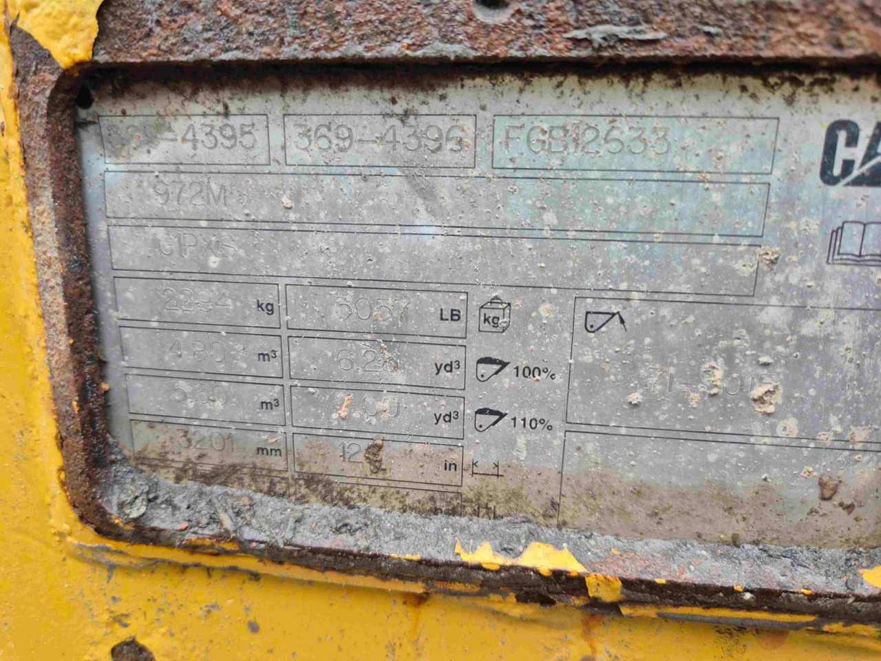 Carregadeira de rodas CAT 972: foto 9 Carregadeira de rodas CAT 972: foto 9