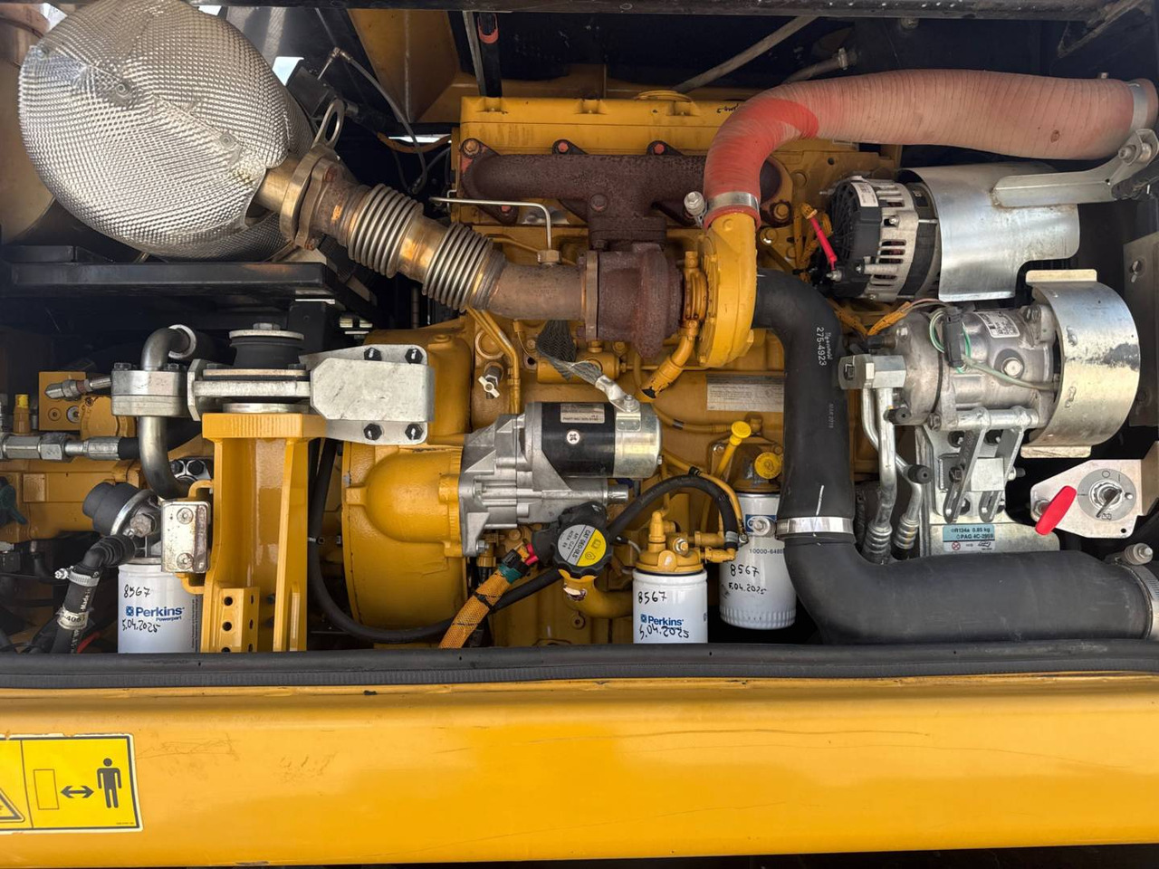 Escavadeira de rodas CAT M313D: foto 7