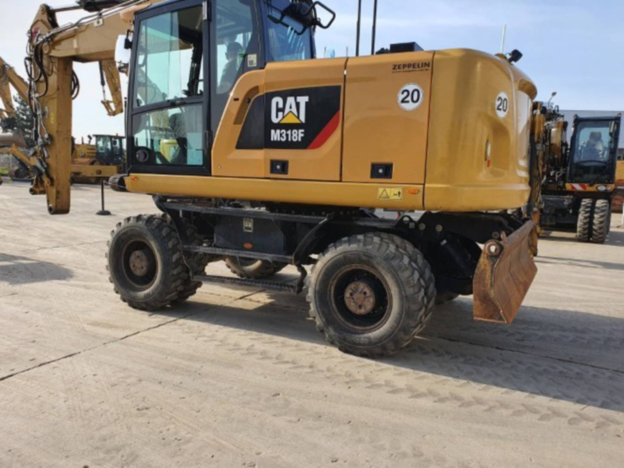 CAT M318F - Escavadeira de rodas: foto 4 CAT M318F - Escavadeira de rodas: foto 4