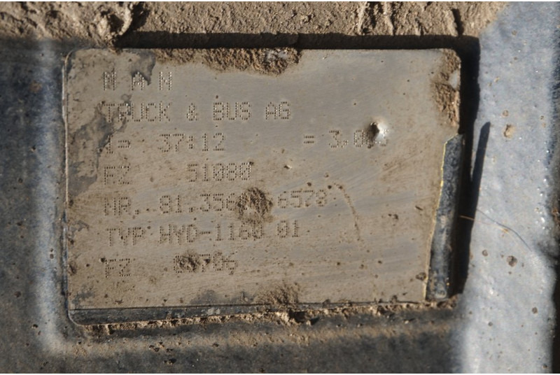 MAN HYD-1160-01 37/12 - Eixo traseiro de Caminhão: foto 3 MAN HYD-1160-01 37/12 - Eixo traseiro de Caminhão: foto 3