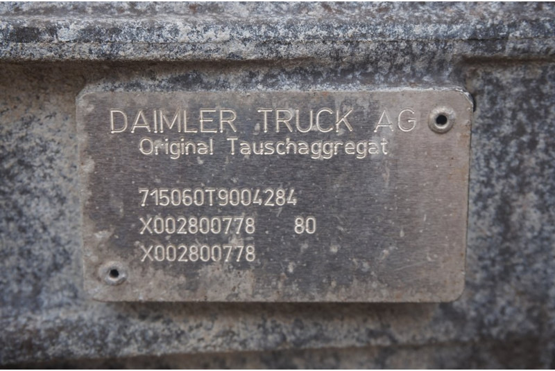 Mercedes-Benz G85-6/6.7-07.73HPS 71506001145844 - Caixa de câmbio de Caminhão: foto 5 Mercedes-Benz G85-6/6.7-07.73HPS 71506001145844 - Caixa de câmbio de Caminhão: foto 5