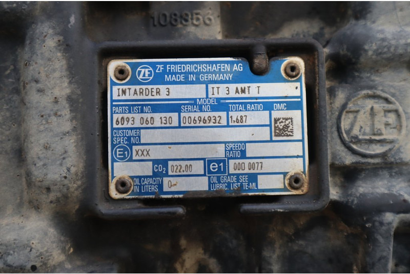 ZF 12TX2621DD+INT3 - Caixa de câmbio de Caminhão: foto 5 ZF 12TX2621DD+INT3 - Caixa de câmbio de Caminhão: foto 5