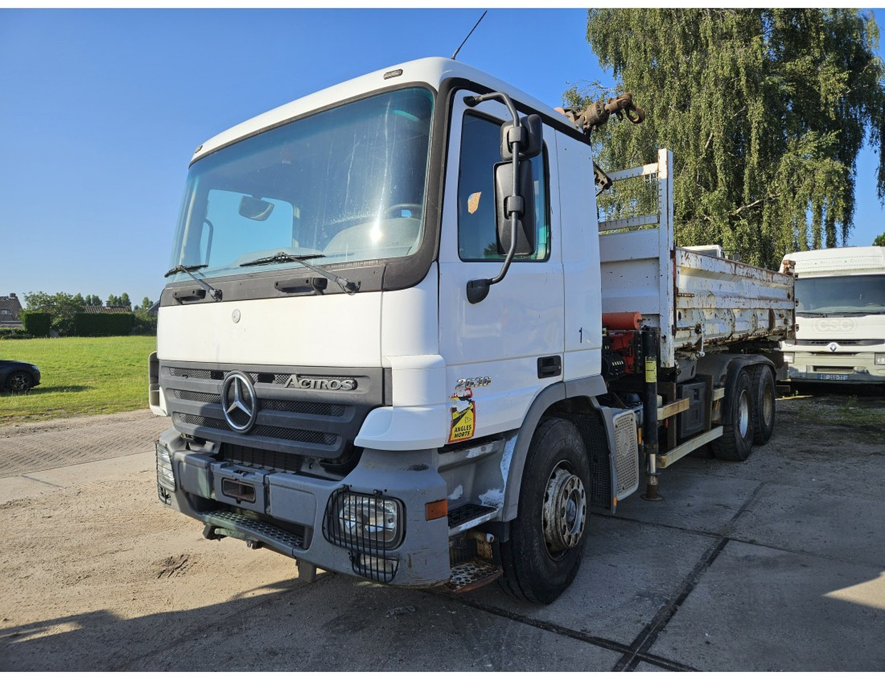 MERCEDES ACTROS 2636 6X4 TIPPER CRANE 15002 EPS - Caminhão basculante, Caminhão grua: foto 5 MERCEDES ACTROS 2636 6X4 TIPPER CRANE 15002 EPS - Caminhão basculante, Caminhão grua: foto 5